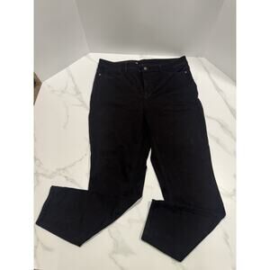 Talbots Flawless Women's Jegging Ankle High Rise Stretch Black Jeans Size 16W